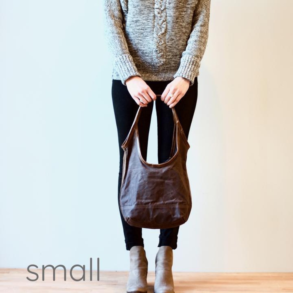 [Rough & Tumble] Small Waxed Canvas Sling